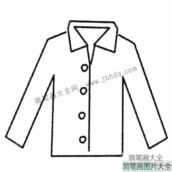 衣服简笔画大全及画法步骤  第4张