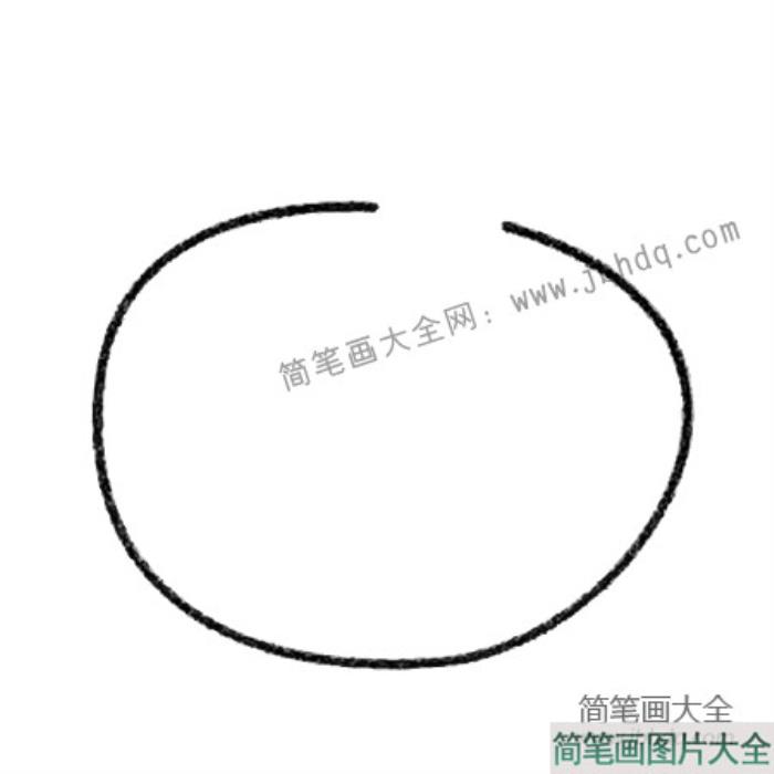 石榴简笔画大全及画法步骤