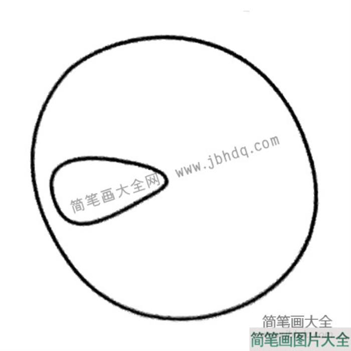 橘子简笔画大全及画法步骤  第2张