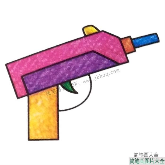 玩具手枪简笔画图片  第4张