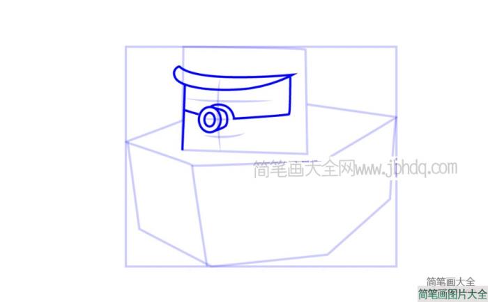 警车珀利邮轮马林简笔画  第3张