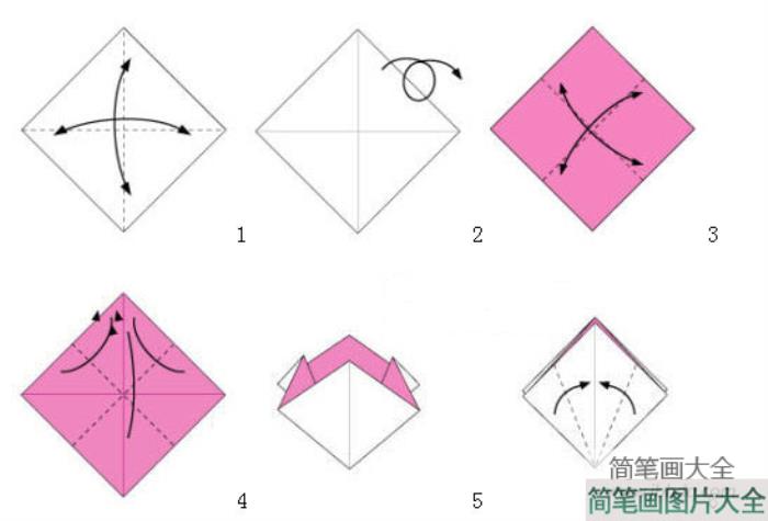 母亲节手工：简易康乃馨折纸制作方法  第2张