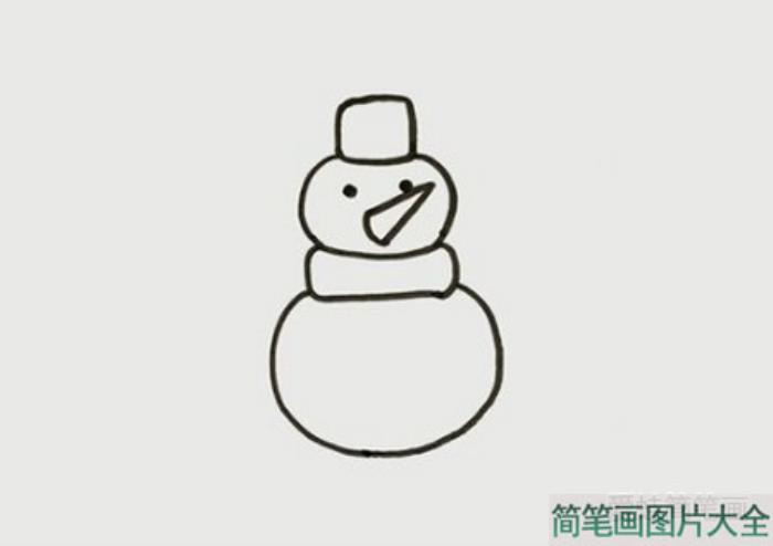 雪人简笔画  第2张