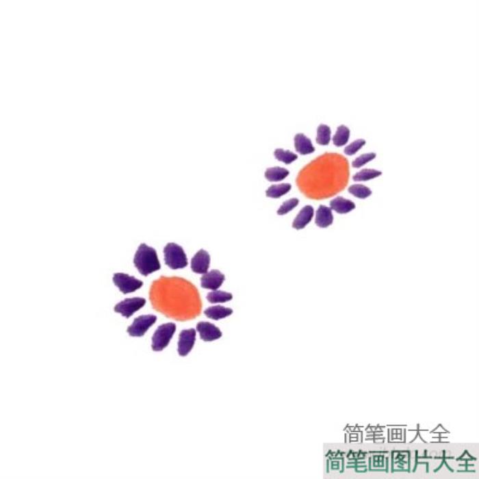 儿童国画基础教程19_菊花  第2张