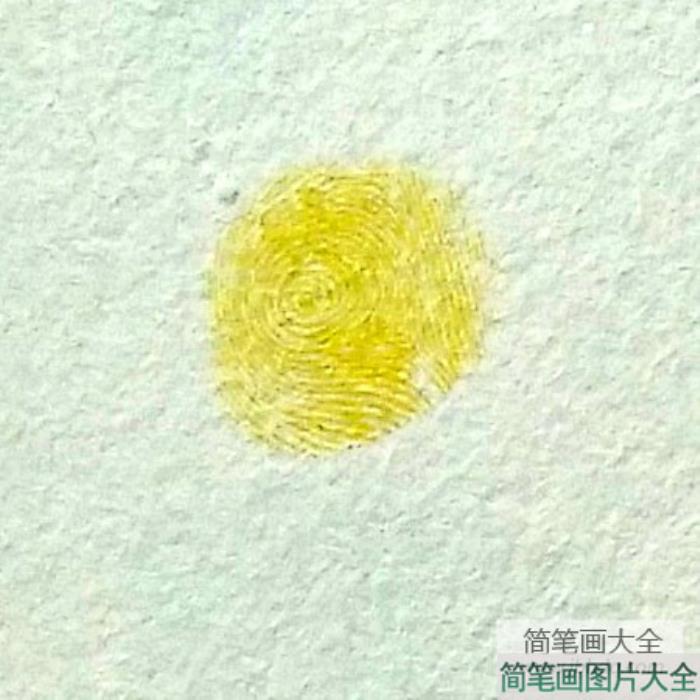 小鸭子指印画教程  第1张